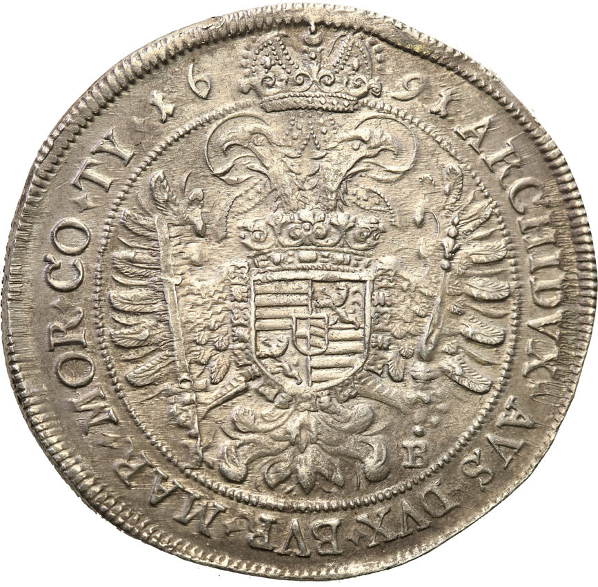 Węgry. Leopold I (1567-1705). Talar 1699 KB, Kremnica